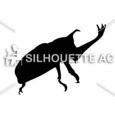 カブトムシ シルエット イラストの無料ダウンロードサイト シルエットac