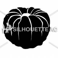 かぼちゃ シルエット イラストの無料ダウンロードサイト シルエットac