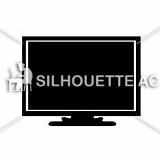 テレビ シルエット イラストの無料ダウンロードサイト シルエットac