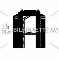 梅田スカイビル シルエット イラストの無料ダウンロードサイト シルエットac