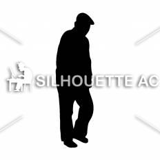 紳士 シルエット イラストの無料ダウンロードサイト シルエットac