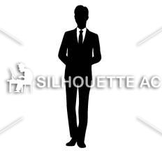 ビジネスマン シルエット イラストの無料ダウンロードサイト シルエットac