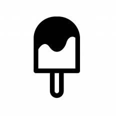 アイスキャンディ シルエット イラストの無料ダウンロードサイト シルエットac
