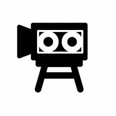 ビデオカメラ シルエット イラストの無料ダウンロードサイト シルエットac