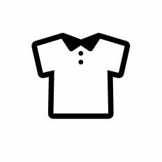 ポロシャツ シルエット イラストの無料ダウンロードサイト シルエットac
