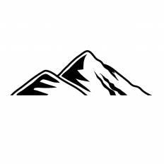 山 シルエット イラストの無料ダウンロードサイト シルエットac