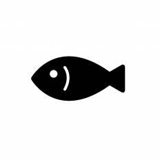 魚 シルエット イラストの無料ダウンロードサイト シルエットac