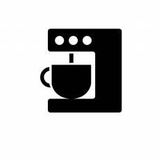 コーヒーメーカー シルエット イラストの無料ダウンロードサイト シルエットac