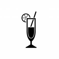 カクテル シルエット イラストの無料ダウンロードサイト シルエットac
