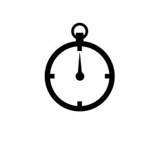 懐中時計 シルエット イラストの無料ダウンロードサイト シルエットac