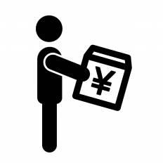 募金 シルエット イラストの無料ダウンロードサイト シルエットac