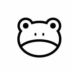 カエル シルエット イラストの無料ダウンロードサイト シルエットac