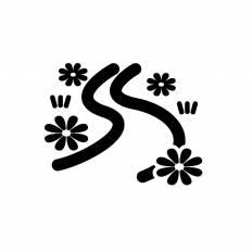 小川 シルエット イラストの無料ダウンロードサイト シルエットac