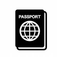 パスポート シルエット イラストの無料ダウンロードサイト シルエットac