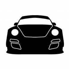 スポーツカー シルエット イラストの無料ダウンロードサイト シルエットac