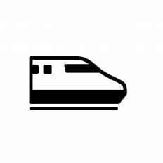 新幹線 シルエット イラストの無料ダウンロードサイト シルエットac