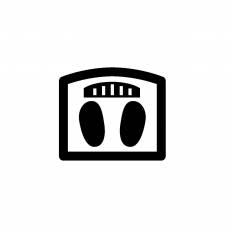体重計 シルエット イラストの無料ダウンロードサイト シルエットac