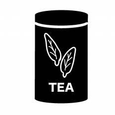 茶葉 シルエット イラストの無料ダウンロードサイト シルエットac