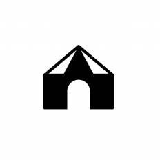 テント シルエット イラストの無料ダウンロードサイト シルエットac