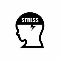 ストレスがたまる シルエット イラストの無料ダウンロードサイト シルエットac