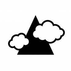 山 シルエット イラストの無料ダウンロードサイト シルエットac