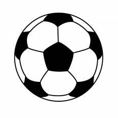 サッカーボール シルエット イラストの無料ダウンロードサイト シルエットac