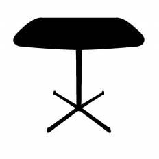 カフェテーブル シルエット イラストの無料ダウンロードサイト シルエットac