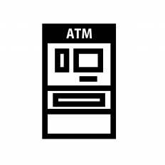 Atm シルエット イラストの無料ダウンロードサイト シルエットac