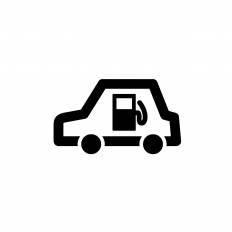 ガソリン車 シルエット イラストの無料ダウンロードサイト シルエットac