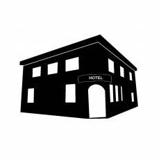 ホテル シルエット イラストの無料ダウンロードサイト シルエットac