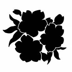 桜 シルエット イラストの無料ダウンロードサイト シルエットac
