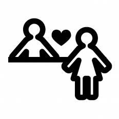 婚活 シルエット イラストの無料ダウンロードサイト シルエットac