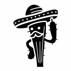 メキシコ シルエット イラストの無料ダウンロードサイト シルエットac