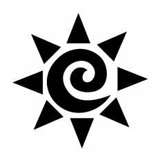 太陽 シルエット イラストの無料ダウンロードサイト シルエットac