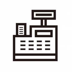 レジ シルエット イラストの無料ダウンロードサイト シルエットac