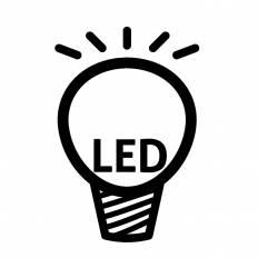 Led電球 シルエット イラストの無料ダウンロードサイト シルエットac