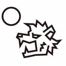 狼男 シルエット イラストの無料ダウンロードサイト シルエットac