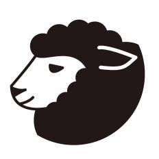 羊 シルエット イラストの無料ダウンロードサイト シルエットac