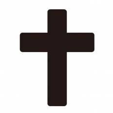 十字架 シルエット イラストの無料ダウンロードサイト シルエットac