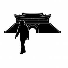 歩く人 シルエット イラストの無料ダウンロードサイト シルエットac