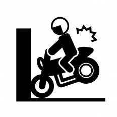 バイク事故 シルエット イラストの無料ダウンロードサイト シルエットac