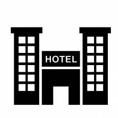 ホテル シルエット イラストの無料ダウンロードサイト シルエットac