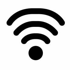 Wi Fi シルエット イラストの無料ダウンロードサイト シルエットac