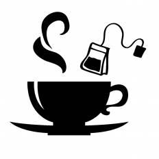 紅茶 シルエット イラストの無料ダウンロードサイト シルエットac