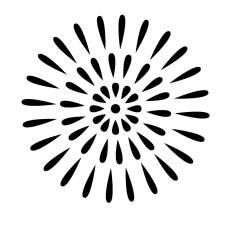 花火 シルエット イラストの無料ダウンロードサイト シルエットac