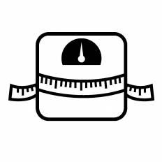 体重計 シルエット イラストの無料ダウンロードサイト シルエットac