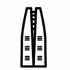 ビル シルエット イラストの無料ダウンロードサイト シルエットac