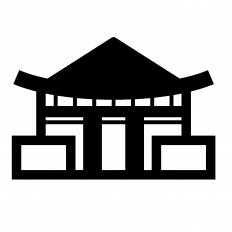 寺 シルエット イラストの無料ダウンロードサイト シルエットac