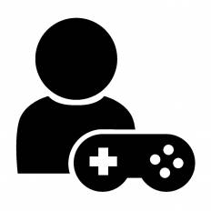 ゲーム シルエット イラストの無料ダウンロードサイト シルエットac