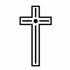 十字架 シルエット イラストの無料ダウンロードサイト シルエットac